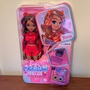 Barbie Dream Besties Teresa Doll in Red Bows Tech Accessories PriorityShip